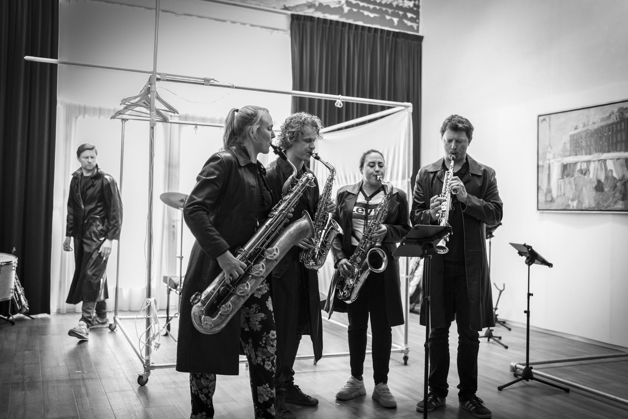 Berlage Saxophone Quartet repetitie