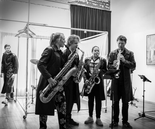 Berlage Saxophone Quartet repetitie